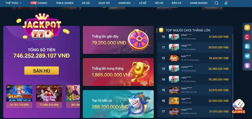 Giao diện cá cược trực tiếp Win555